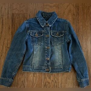 GAP Girls Denim Jacket Size M EUC